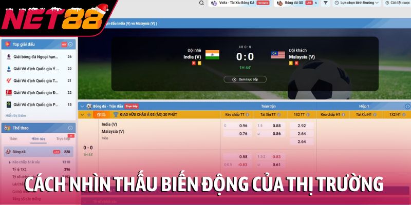 Cách nhìn thấu biến động của thị trường