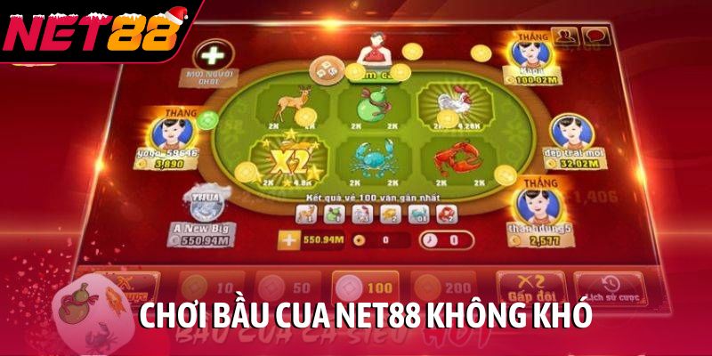 Bầu cua NET88 - Game dân gian gây sốt nhiều năm liền Chơi bầu cua NET88 không khó