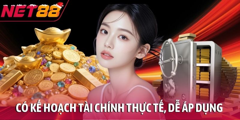 Có kế hoạch tài chính thực tế, dễ áp dụng