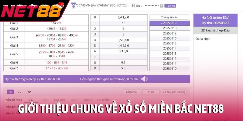 Xổ số miền Bắc - Cơ hội săn thưởng lớn tại nhà cái NET88 Giới thiệu chung về xổ số miền Bắc NET88