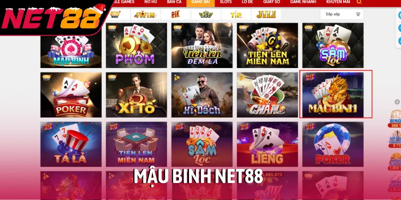 Mậu binh NET88 - Hướng dẫn cách xếp chi dễ thắng nhất Mậu binh NET88