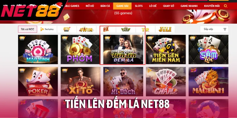 Tiến lên đếm lá NET88 và các bí kíp đánh đâu thắng đó Tiến lên đếm lá NET88