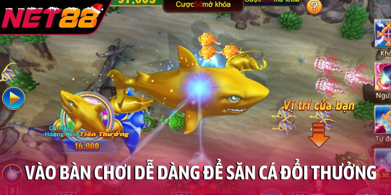Jackpot Fishing: Game săn thưởng độc đáo thưởng cao 2026 Vào bàn chơi dễ dàng để săn cá đổi thưởng