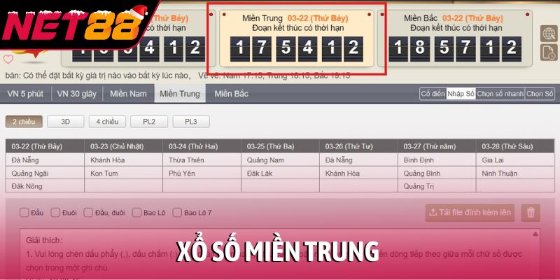 Xổ số miền Trung - Dự thưởng tiện lợi, thanh toán sòng phẳng Xổ số miền Trung
